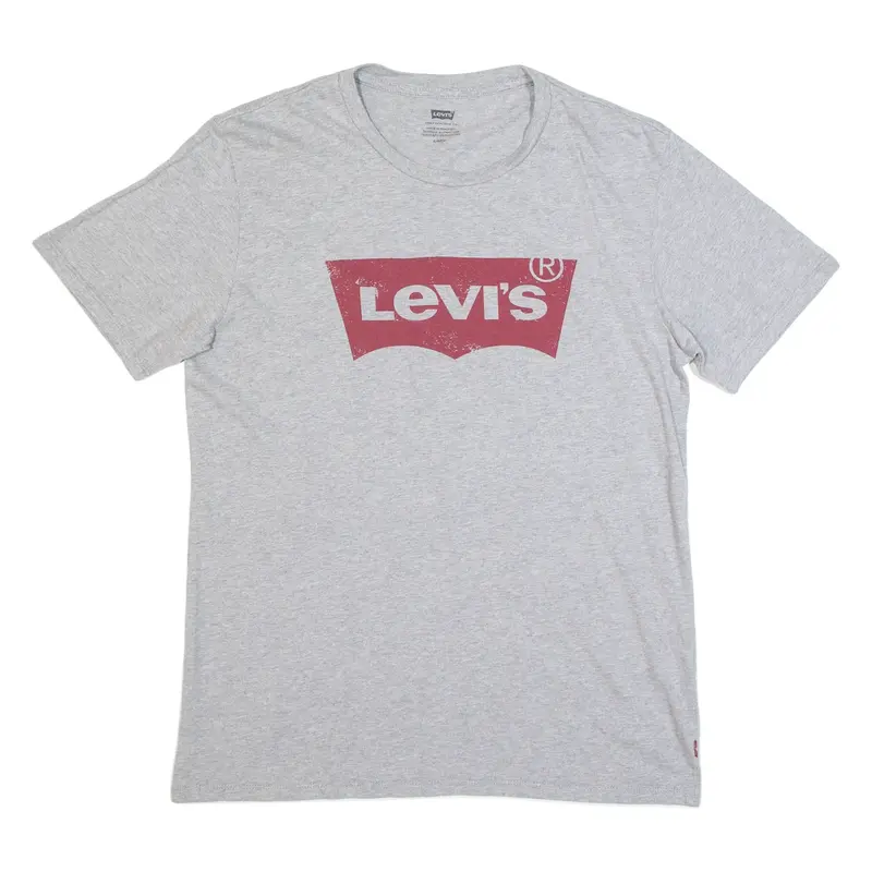 LEVI'S Mens T-Shirt Grey S