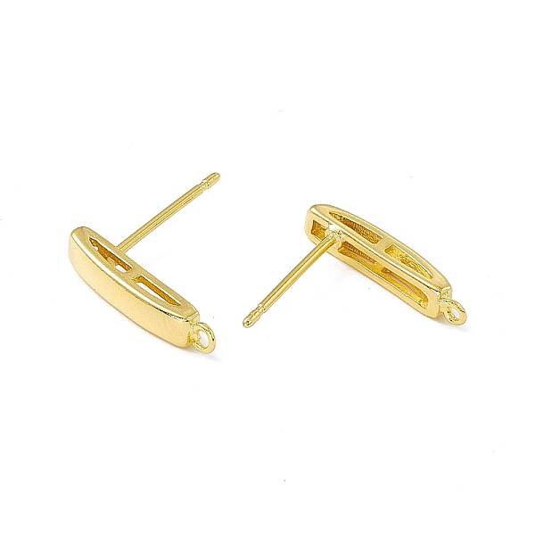 Brass Stud Earring Findings