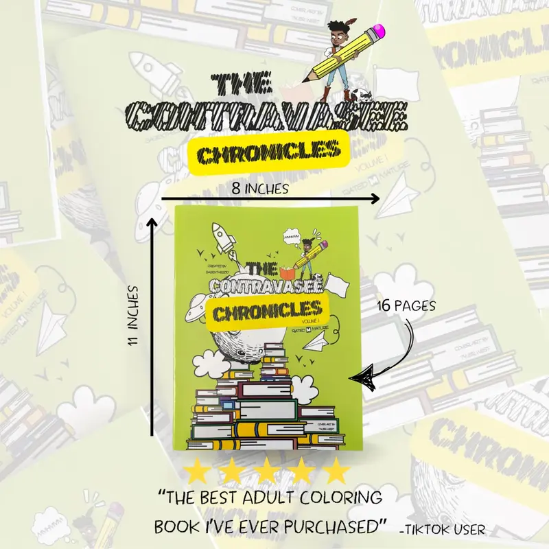 Contravasee Chronicles Vol 1. Coloring Book - Engaging Coloring Experience with Colorful Designs