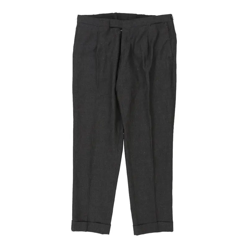 Dolce & Gabbana Trousers - 35W 30L Grey Wool