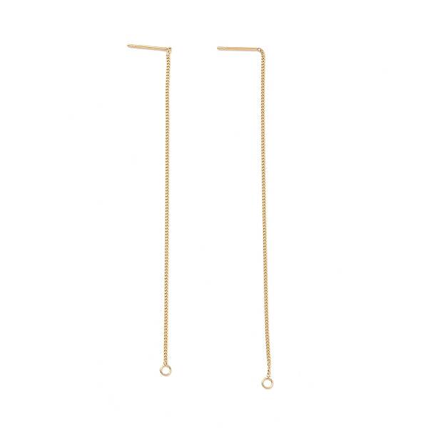 Ion Plating(IP) 304 Stainless Steel Stud Earring Finding