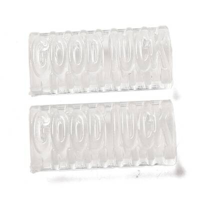 Transparent Acrylic European Beads