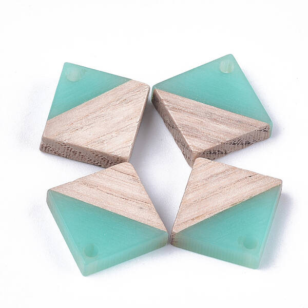 Resin & Wood Pendants