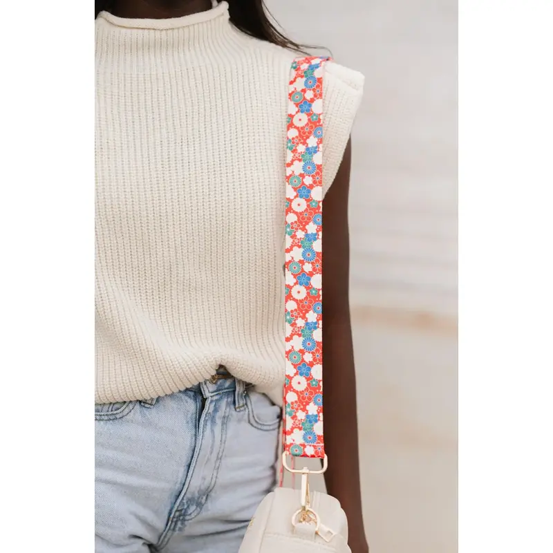 Flora Floral Adjustable Bag Strap