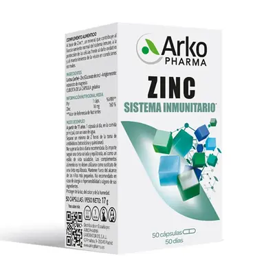 Arkopharma Zinco integratore 50 capsule