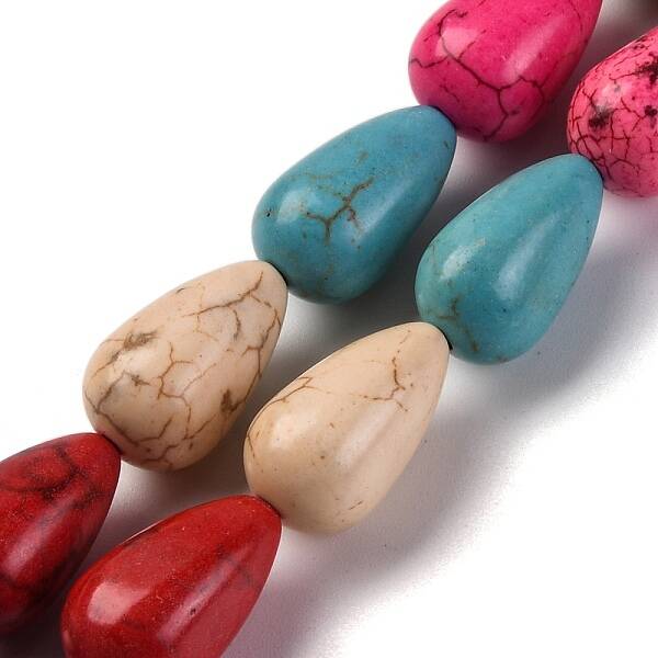 Synthetic Turquoise Beads Strands
