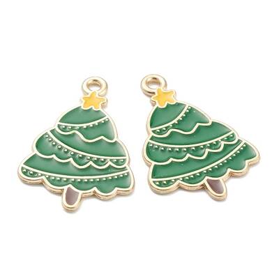Alloy Enamel Pendants