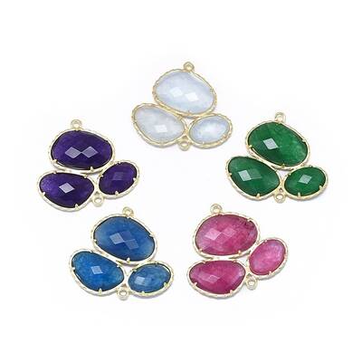 Natural Jade Links connectors