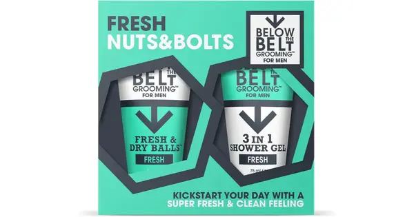 Below the belt Fresh Nuts & Bolts Gift Set