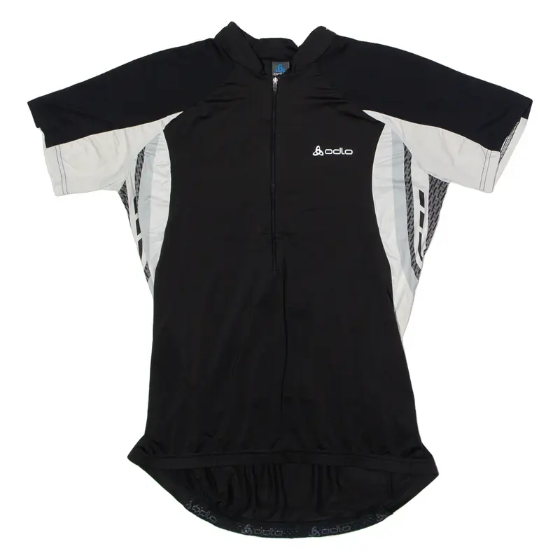 ODLO Cycling Womens Jersey Black 1/2 Zip XL
