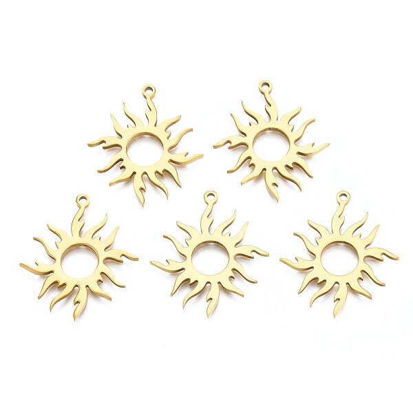 Ion Plating(IP) 201 Stainless Steel Pendants