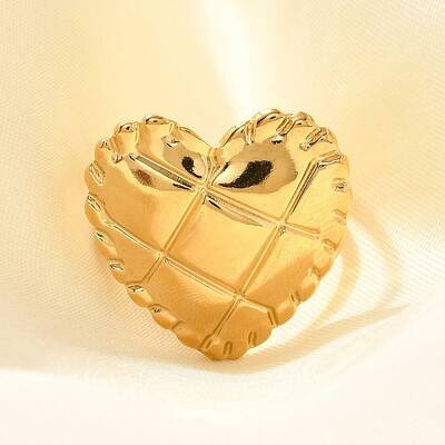 304 Stainless Steel Open Cuff Rings for Women