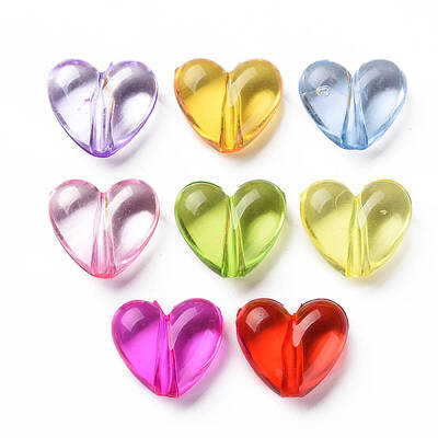 Transparent Acrylic Beads