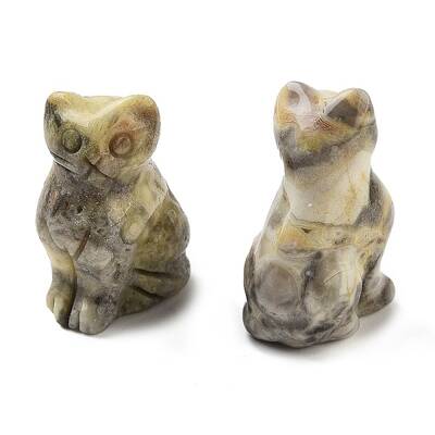 Natural Crazy AgateCarved Figurines