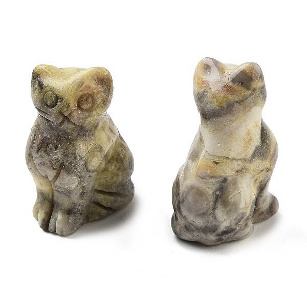 Natural Crazy AgateCarved Figurines