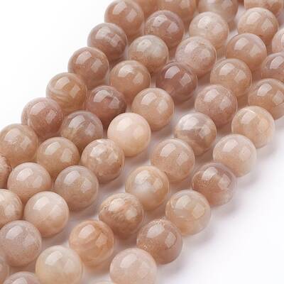 Natural Sunstone Beads Strands
