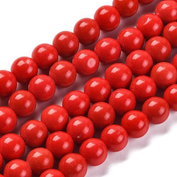 Synthetic Turquoise Beads Strands