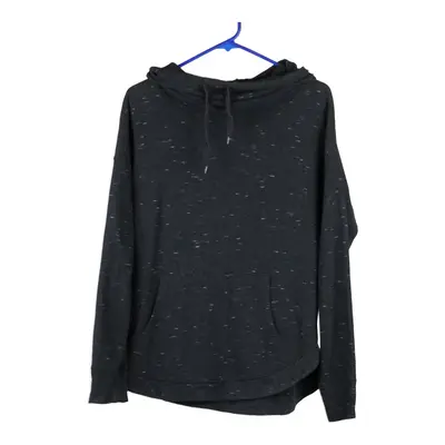 Champion Hoodie - Medium Black Cotton Blend