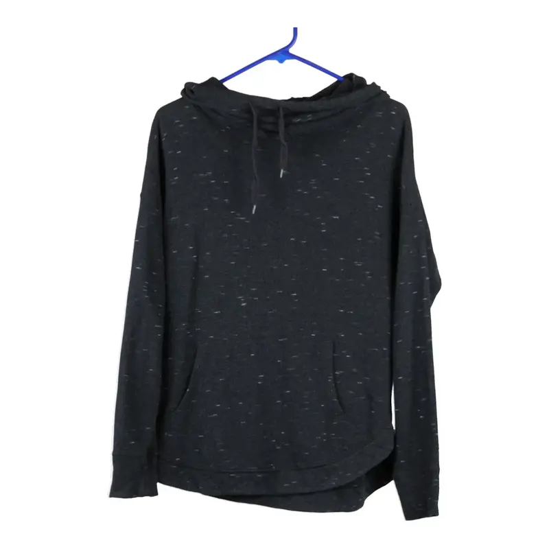 Champion Hoodie - Medium Black Cotton Blend