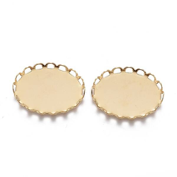 304 Stainless Steel Cabochon Settings