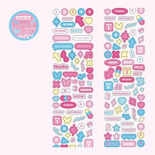 PET Plastic Stickers