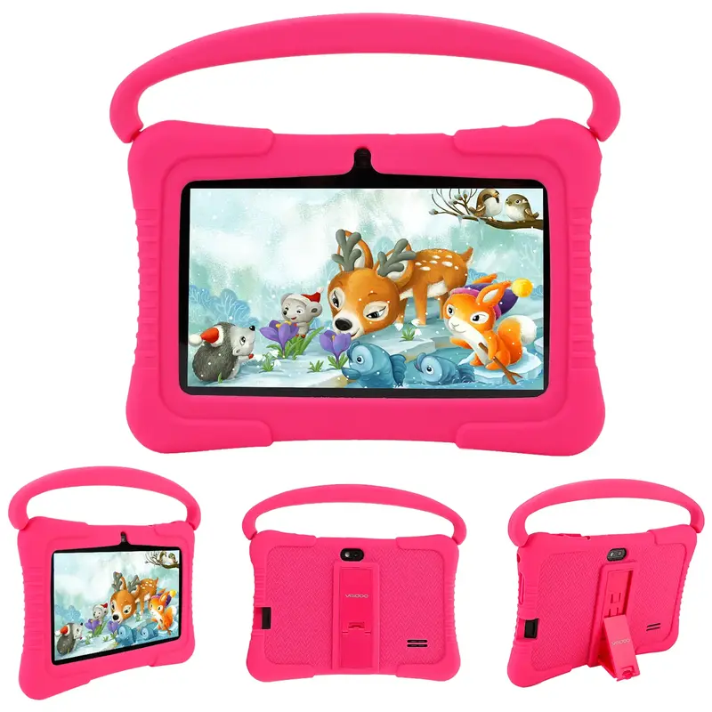 Veidoo Kids Tablet, 7 inch Android Tablet for Kids 32GB, Toddler Tablets with Shockproof Case, Bluetooth, WiFi, Learning, Bes...