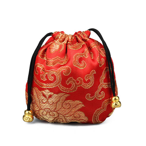 Chinese Style Stain Brocade Jewelry Packing Pouches