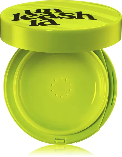 Unleashia Satin Wear Healthy Green long-lasting cushion foundation SPF 30 color 23W Bisque 15 g