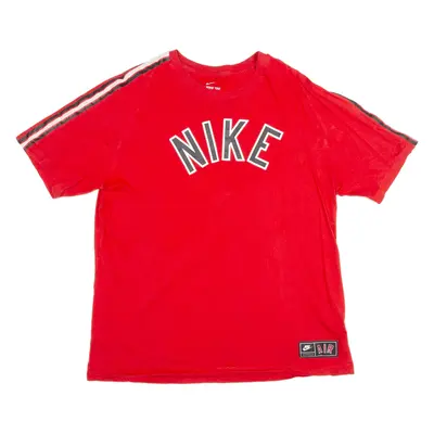 NIKE Mens T-Shirt Red XL