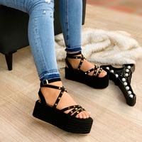 Mily - Heart Sandals Handmade Platforms of High Quality and Comfort.