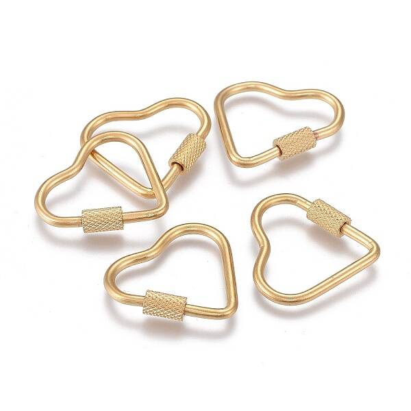 304 Stainless Steel Screw Carabiner Lock Charms