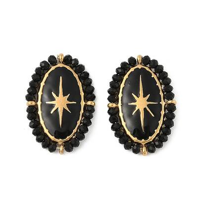 304 Stainless Steel Enamel Pendants