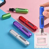 Random Color 5ml Perfume Spray Bottle, Reusable Travel Refillable Perfume Bottle, Mini Daily Spray Bottle, Small Pocket Makeu...