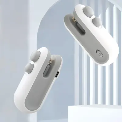 Portable Mini Bag Sealer, USB Rechargeable Handheld Plastic Bag Sealer, Household Sealing Machine, Kitchen Appliances for Hom...