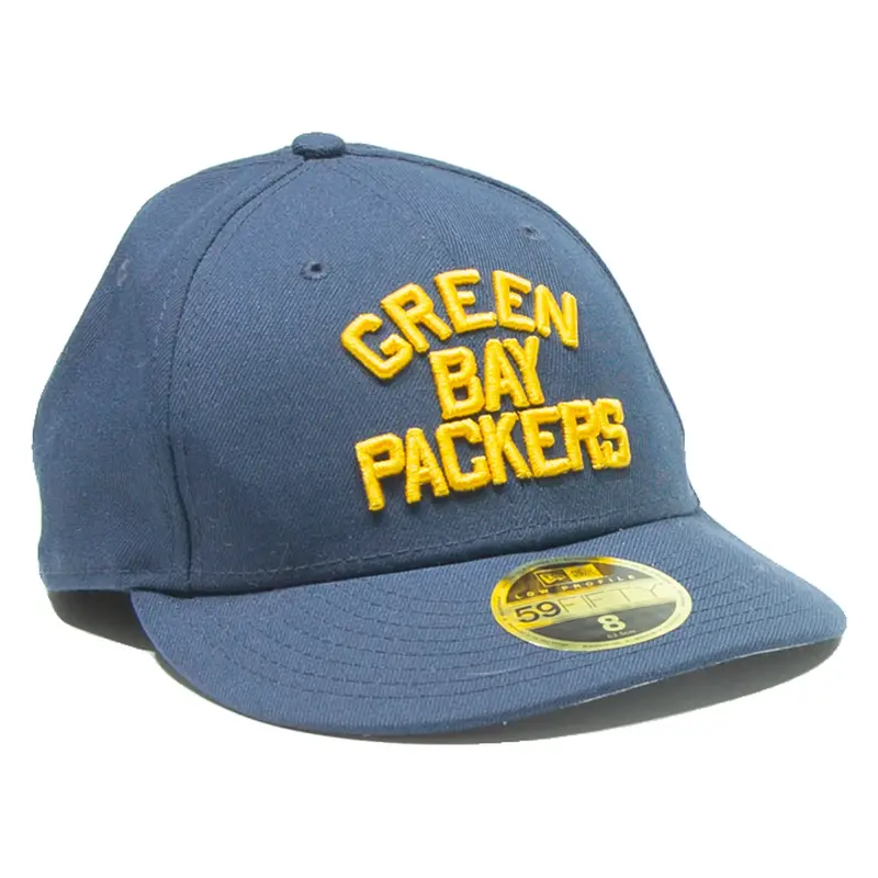 NEW ERA GREEN BAY PACKERS Mens Baseball Cap Blue L