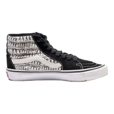 VANS High Top Trainers Black Synthetic Mens UK 7.5