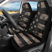 American Flag Pattern Car Seat Cover, Non-slip Car Seat Protector, Universal Car Interior Accessories for Front Seat, Car Acc...