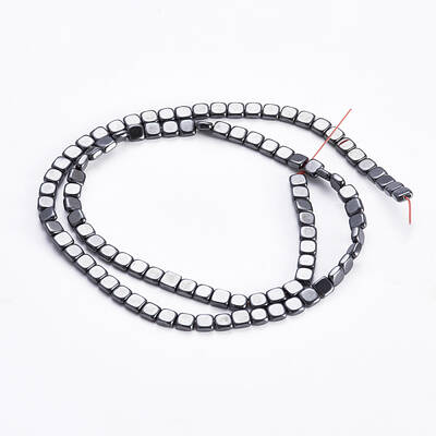 Non-magnetic Synthetic Hematite Beads Strands