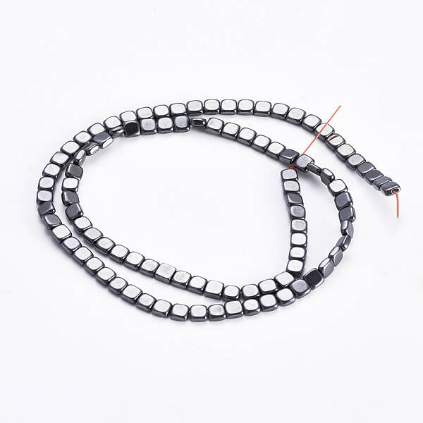 Non-magnetic Synthetic Hematite Beads Strands