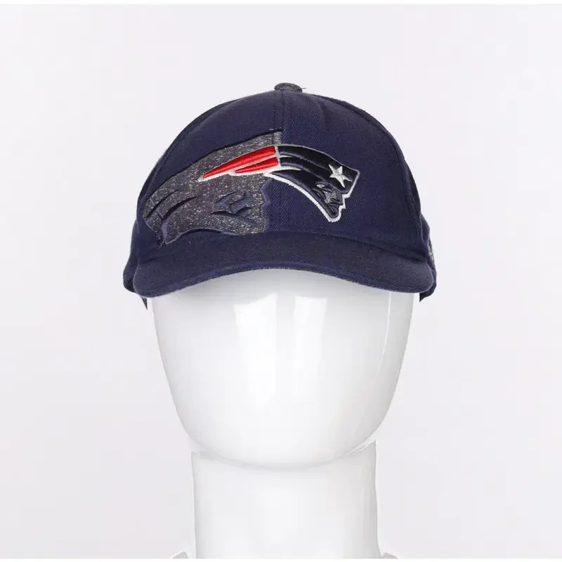 New England Patriots Reebok NFL Cap - No Size Navy Cotton