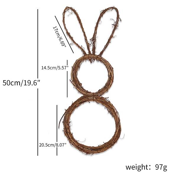 Easter Bunny Wreath for Home Decor