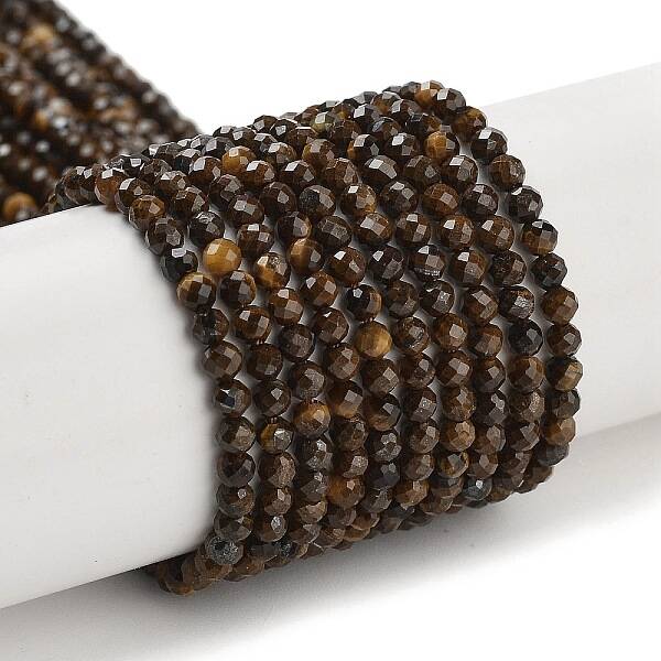 Natural Tiger Eye Beads Strands