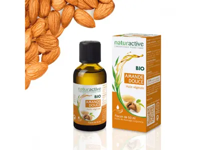 Naturactive Organic Sweet Almond Vegetable Oil 50ML