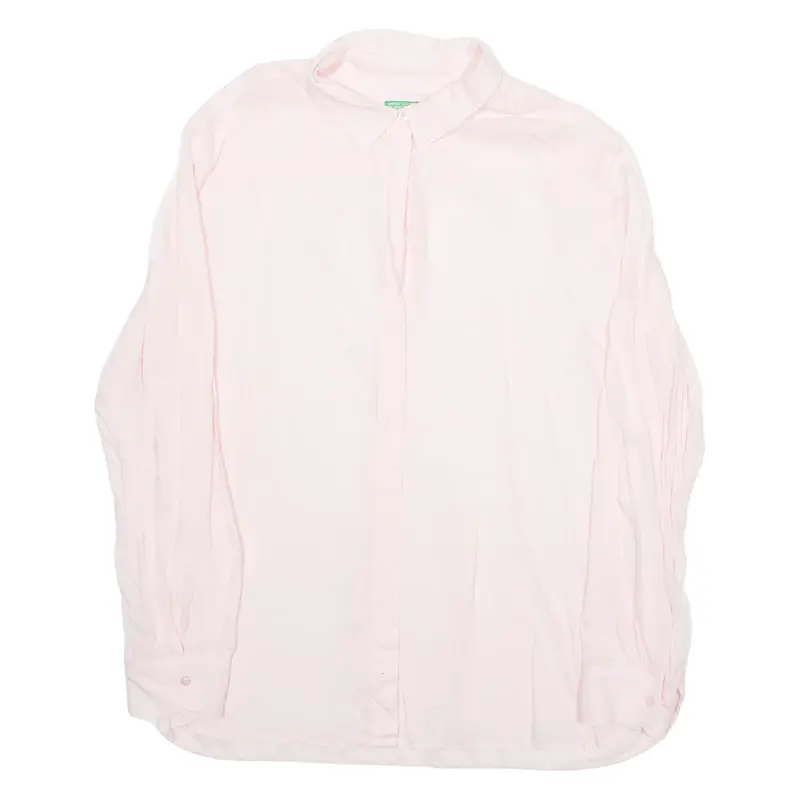 Womens Blouse Pink Long Sleeve XL