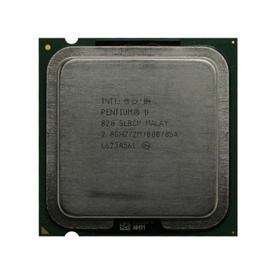 BX80551PG2800FN Intel Pentium D 820 Dual-Core 2.80GHz 800MHz FSB 2MB L2 Cache Socket LGA775 Processor