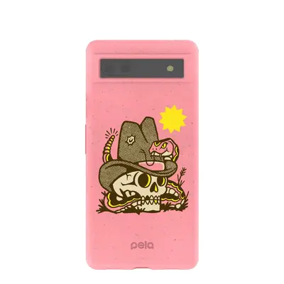 Bubblegum Pink Snakebite Google Pixel 6a Case