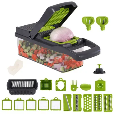 Multipurpose Home Vegetable Cutter Kitchen Tool | Color: Grey