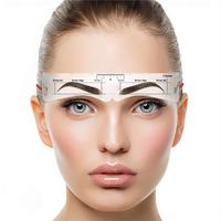 6pcs Mixed Style Eyebrow Stencils, Reusable Eyebrow Templates, Professional Makeup Tools for Women, Makeup Products, Christm...