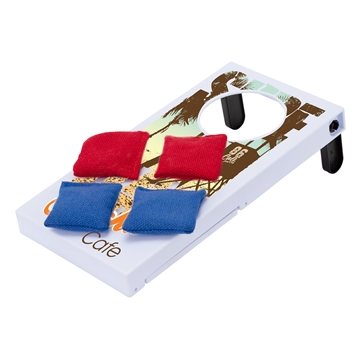 50 Customized Mais Tabletop Cornhole Game Set - Portable & Storage ...