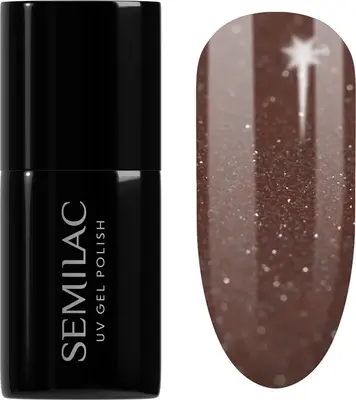 Semilac UV Hybrid WellBeing Gel Nail Polish with UV/LED Lamp Color 654 Mindful 7ml